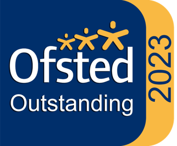 Ofsted: outstanding provider 2023 logo