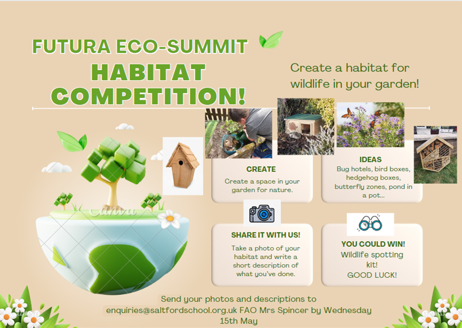 Eco summit habitat competition Saltford